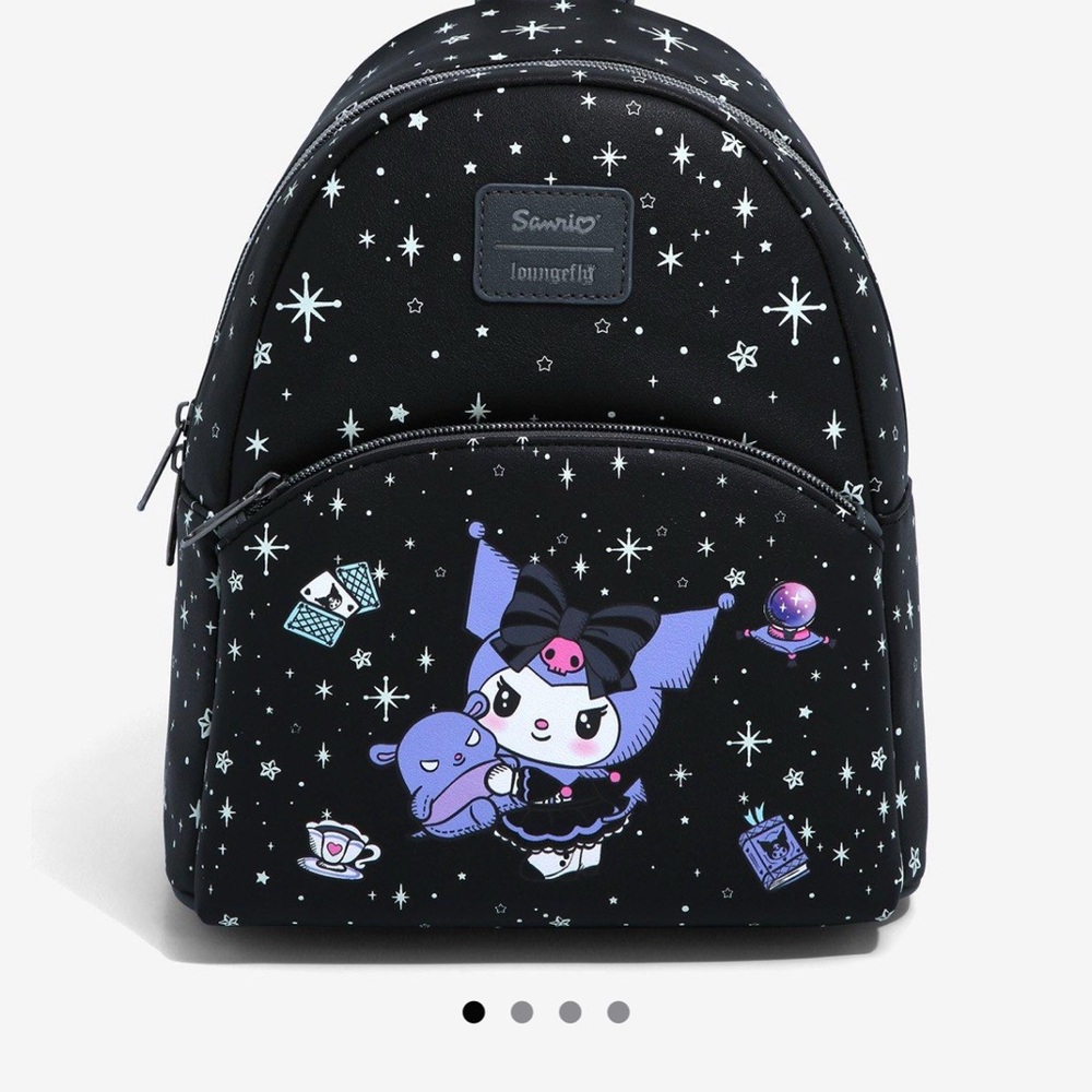 Loungefly Kuromi Crystal Ball Glow-In-The-Dark Mini Backpack